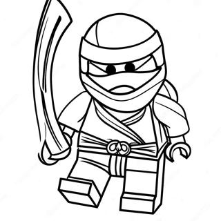 Lego Ninjago Zane In Stryd Inkleurblad 6838 2559