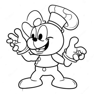 Cuphead Inkleurbladsye