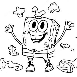 Spongebob Inkleurblad 68591-15006