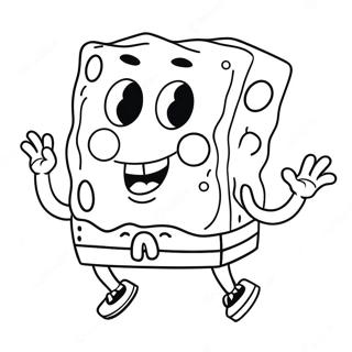 Spongebob Inkleurblad 68591-15008