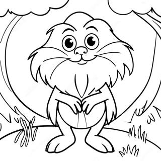 The Lorax Inkleurbladsye