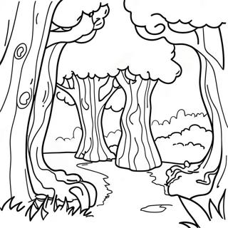 Truffula Boom Woud Inkleurblad 70399 15412