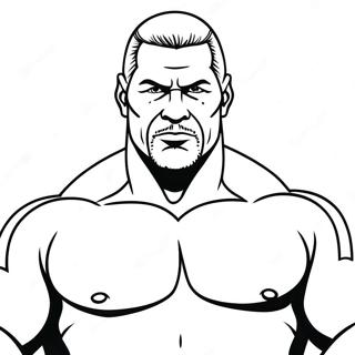Wwe Inkleurblad 70854-15507