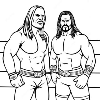 Intense Wwe Rivaliteit Inkleurblad 70857-15518