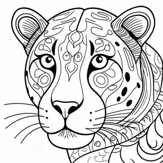 Leopard Inkleurbladsye