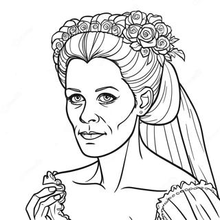 Frankenstein Se Bruid Inkleurblad 72059-15899