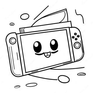 Nintendo Switch Inkleurbladsye