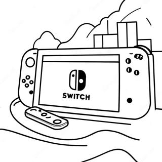 Nintendo Switch Inkleurblad 72413-16168