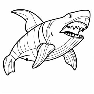 Megalodon Inkleurblad 72568-16287