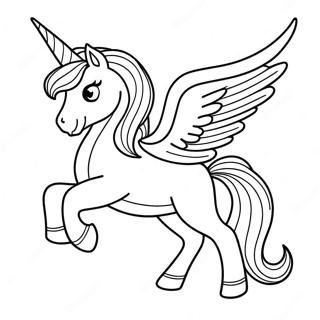 Alicorn Inkleurbladsye