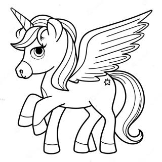 Alicorn Inkleurblad 73110-16706