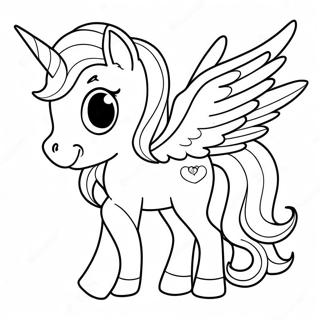 Alicorn Inkleurblad 73110-16707