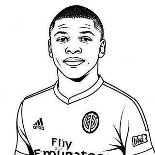 Mbappe Inkleurblad 73983-17388