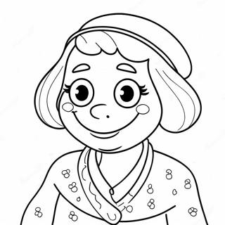 Gelukkige Blouy Oumas Inkleurblad 74269-17624