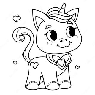 Magiese Unicorn Kitty Inkleurblad 74649-17910