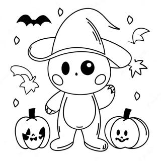 Trick Or Treat Inkleurblad 75240-18368