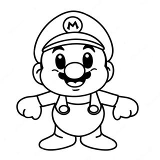 Oulike Mario Wonder Karakter Inkleurblad 75344-18458