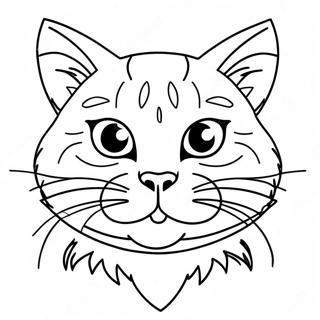 Woedende Bengal Kat Inkleurblad 75473 18555