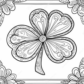 Shamrock Inkleurblad 75703-18728