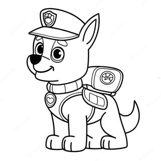 Halloween Paw Patrol Inkleurblad 75729-18747