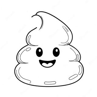 Gelukkige Poep Emoji Inkleurblad 75809-18815