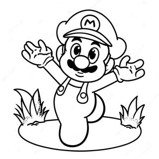 Super Mario Odyssey Inkleurbladsye