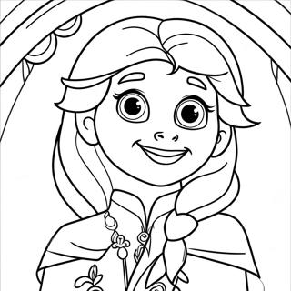 Bevrore Disney Prinses Inkleurblad 76064-19008