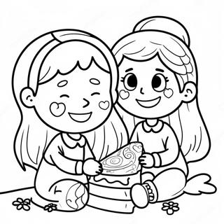 Dankbare Kinders Inkleurblad 76245-19154