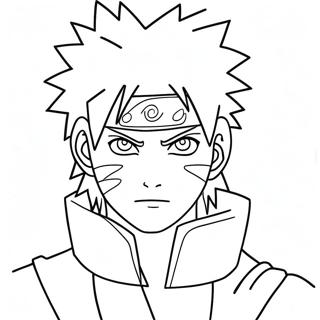 Sasuke Naruto Inkleurblad 76573-19407