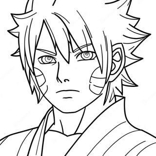 Sasuke In Sage Modus Inkleurblad 76577 19421