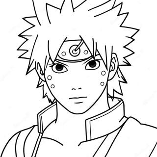 Sasuke In Sage Modus Inkleurblad 76577 19423