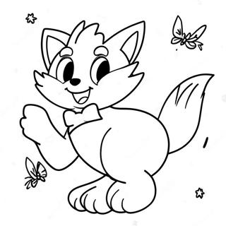 Tails Vlieg Hoog Inkleurblad 76857 19634