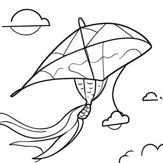 Draak Vlieg In N Sonnige Lug Inkleurblad 76882 19655