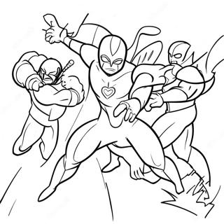 Blou Kewer Wat Teen Teenstanders Veg Kleurblad 77295-19964