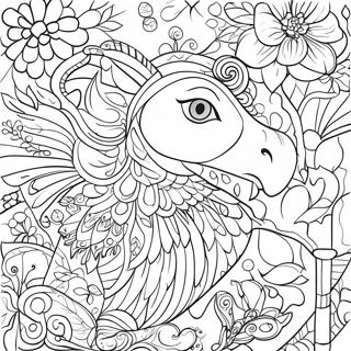 Elegante Quaxly Inkleurblad 77346-20000