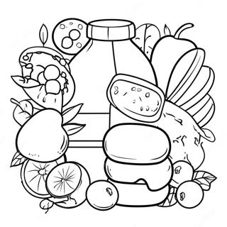 Gesonde Keuses Drogervry Inkleurblad 77372-20017