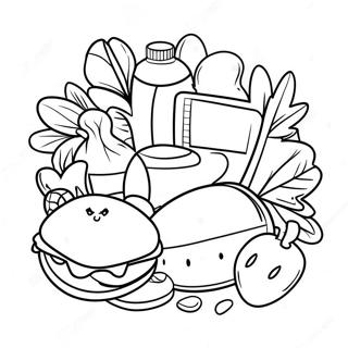 Gesonde Keuses Drogervry Inkleurblad 77372-20019