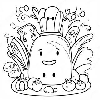 Karaktere Uit Strokiesprente Wat Welstand Bevorder Inkleurblad 77373 20022