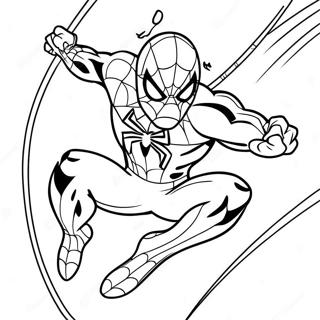 Dinamiese Spiderman 2099 Swang Inkleurblad 77396-20030