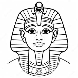 Farao In Koninklike Kleredrag Inkleurblad 77552-20154