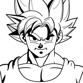 Goku Swart Inkleurbladsye