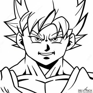 Goku Swart Inkleurblad 77912-20426