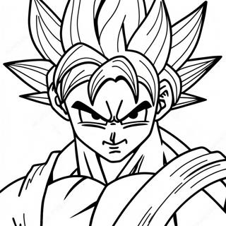 Goku Swart Inkleurblad 77912-20427