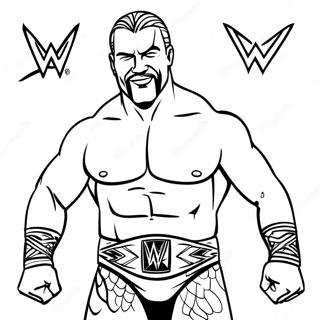 Wwe Inkleurblad 78015-20506