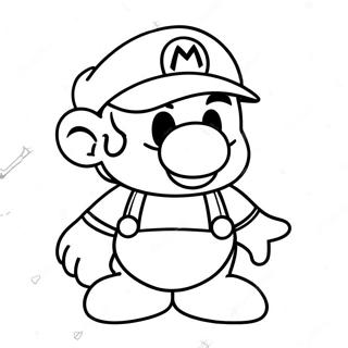 Mario Odyssee Inkleurbladsye