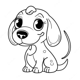 Dachshund Inkleurbladsye