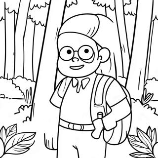 Avontuurlike Tweaker In N Woud Inkleurblad 79488-21660