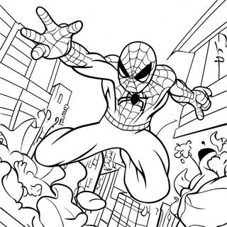 Spider Man Veg Teen Skurke Inkleurblad 79515-21684