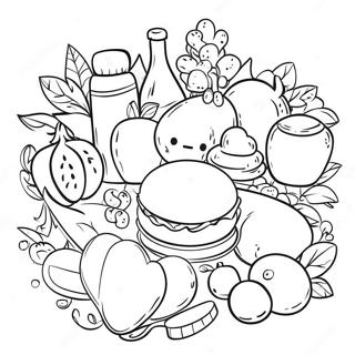 Speelse Kook Bestandele Inkleurblad 79592-21742