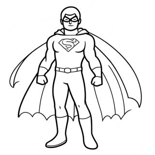 Ryan In N Superheld Kostuum Inkleurblad 80083 22110